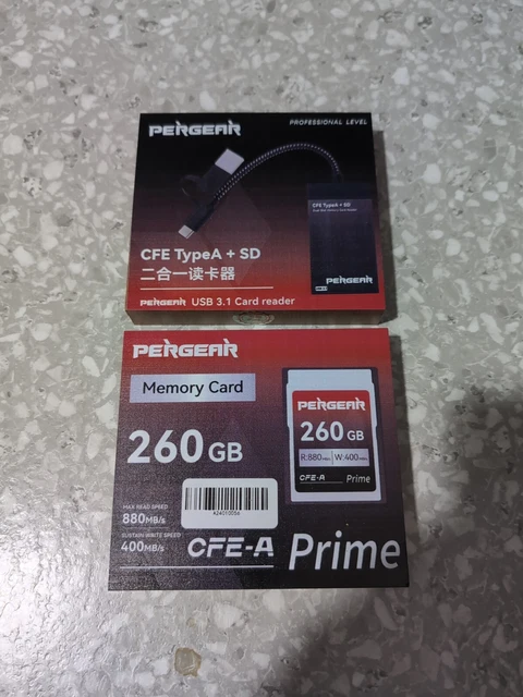 Scheda CFexpress Tipo A Pergear 256GB – Lettura/Scrittura 780MB/s, Per Registrazione 8K E 4K, Compatibile Con Sony Alpha E FX (Confezione Da 2) - 3