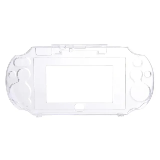 Clear Crystal Case Anti-scratch Shockproof Gamepad Frame Housing Fit for PSV2000