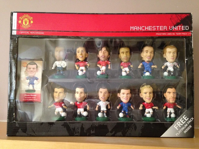 マンチェスターユナイテッド　プロスターズ2005/06 チームパック マンチェスターユナイテッド サポーターグッズ TREBLE WINNERS