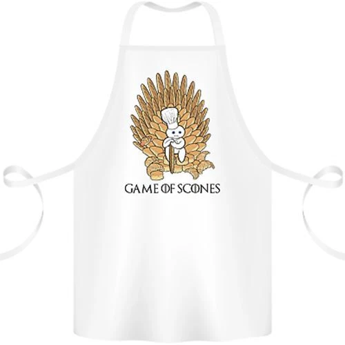 Game of Scones Funny Movie Parody GOT Cotton Apron 100% Organic