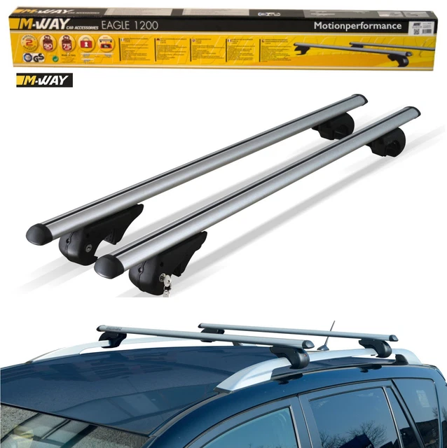 Ski Box Black VDP JUXT600 Lit Aluminium Roof Rack Compatible - View #10