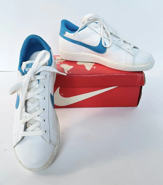 NIKE TENNIS CLASSIC Wimbledon Basket vintage 1980 MacEnroe boite T 6 white EUR 170 00 PicClick FR