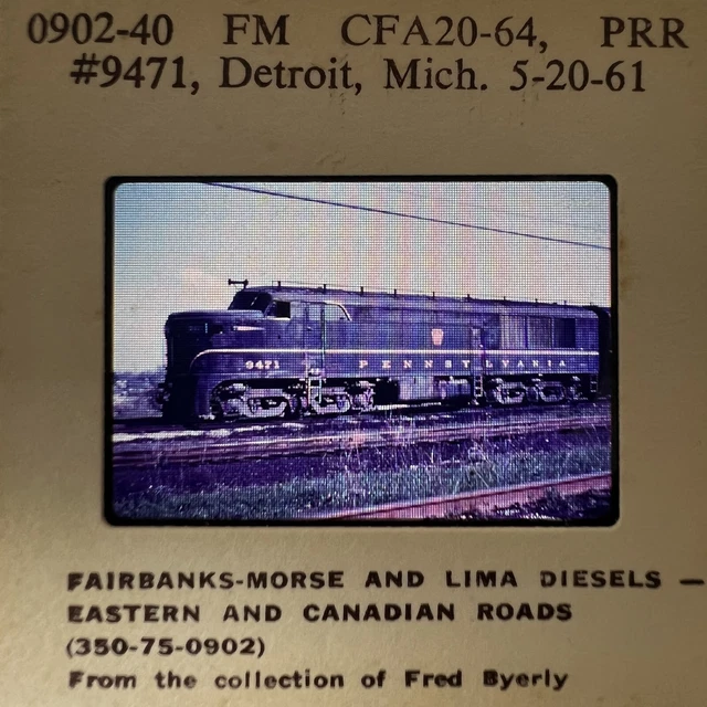 0902-40 FM CFA 20-64, PRR #9471, Detroit, Mich. 5-20-61