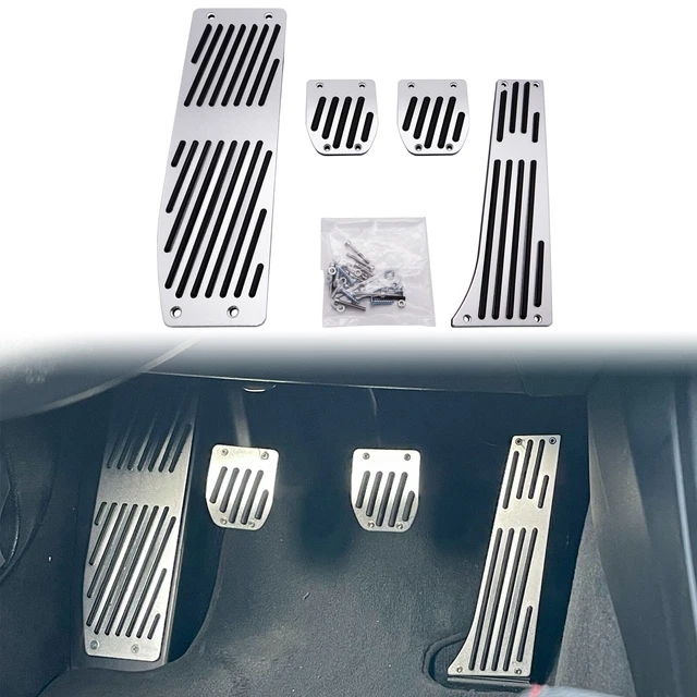 NUOVO Set Pedali Poggiapiedi MT In Alluminio Per E36 E46 E87 E90 E91 - Foto 2