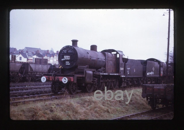 ORIGINAL 35MM SLIDE - ex S&D 7F - 53809 at Woodhams, Barry scrapyard on ...
