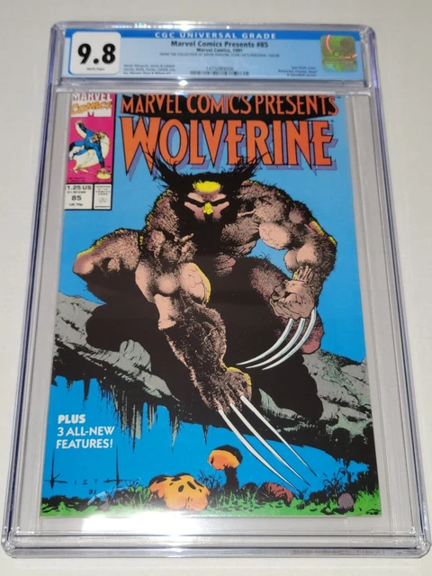 Marvel Comics Presents Wolverine #85 CGC 9.8 NM/MT 1st Print 1991 Sam Keith