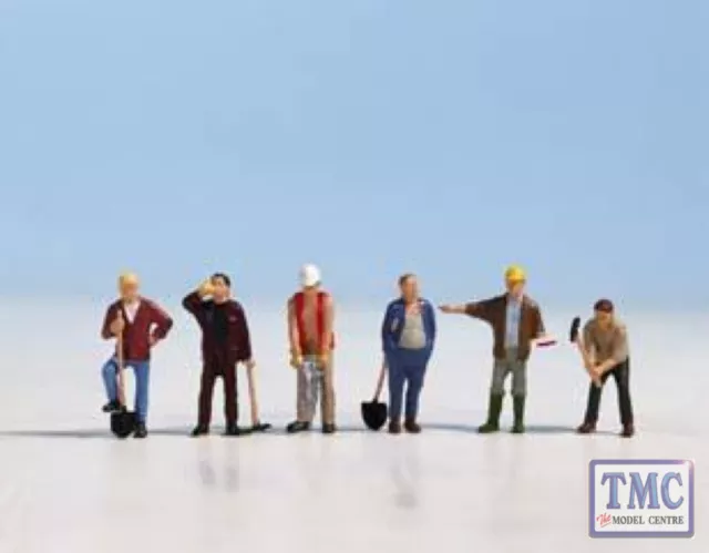 N15110 Noch HO/OO Scale Construction Workers (6)