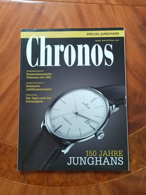 Chronos Uhrenmagazin Special Junghans 150 Jahre Magazin Armbanduhren