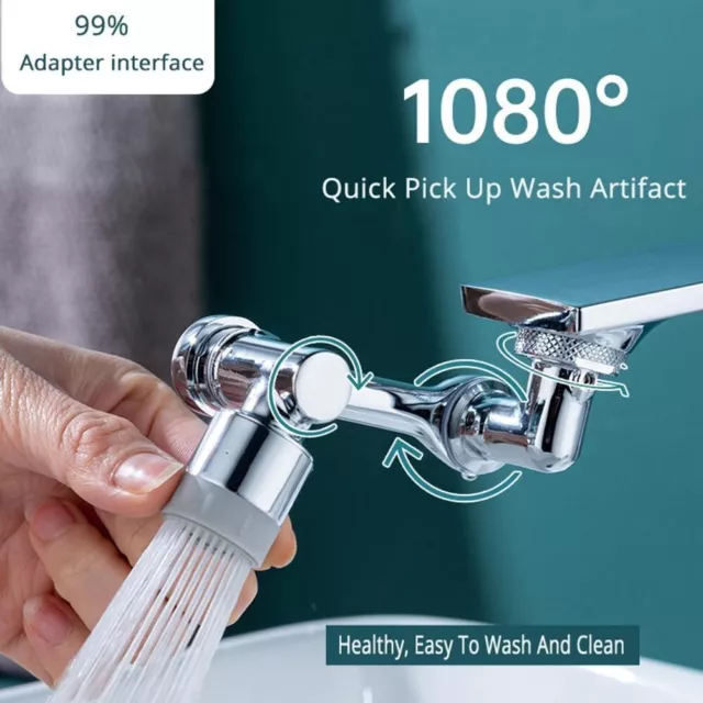 Aérateur à robinet pivotant 360° avec modes d'eau réglables parfait pour  les