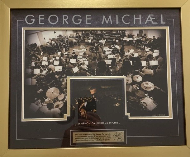 GEORGE MICHAEL SYMPHONICA frame Tour #141 / 200 $2,065.80