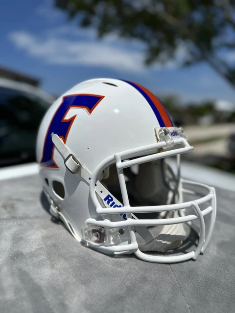 Florida Gators Tim Tebow Custom Pro Combat Riddell Revolution Full Size Helmet 