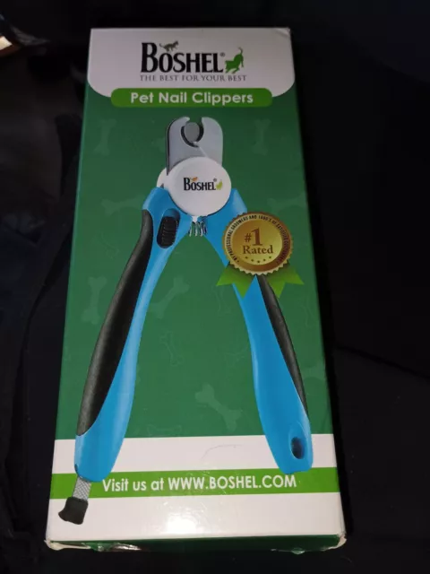 Pet Nail Clippers - High Quality 3.5 mm Stainless Steel Blades - Boshel