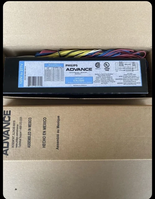 thumbnail image 2 of X10 Philips Advance Centrium ICN-3P32-N IntelliVolt Electronic Ballast 120V-277V, Open Box 2 of 6
