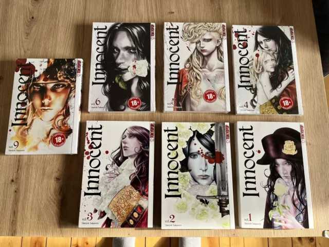 Innocent Manga Bände 1-6 + 9** Neu & OVP , Rare**, TokyoPop , Erstausgaben!