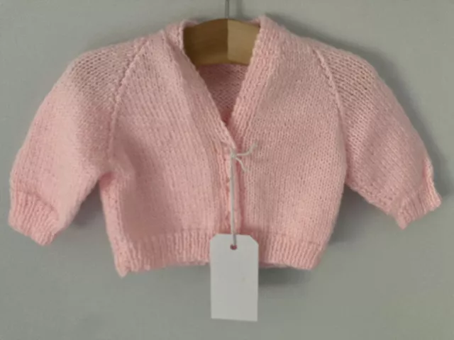 💗 Hand-Knitted Baby Girls Clothing Knitted Cardigan Clothing 0-3 Months