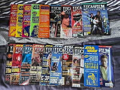 Lucasfilm Lot 10 Magazines Lucasfilm Star wars 10 11 24 36 38 39 40 41 52 hs2 