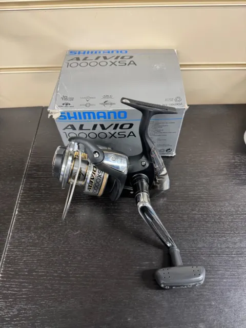 Carp Coarse Match Fishing Tackle - Shimano Alivio 10000 Xsa Reel + Box