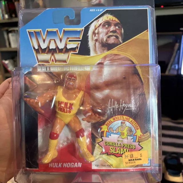 1991 Hasbro Josca Wwf Wwe Hulk Hogan Series 1 Moc Rare Case Fresh