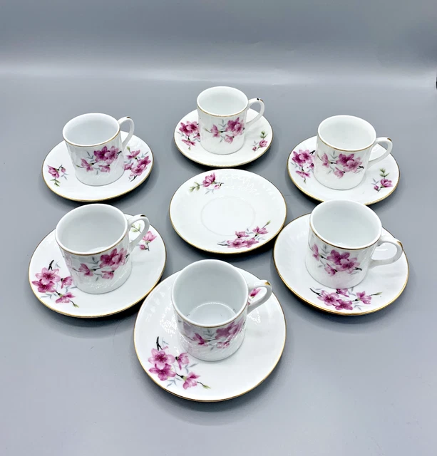 Coffret 6 tasses à café Marajah 10 cl Easy Life - Ambiance & Styles