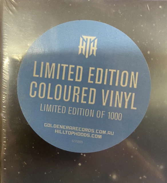 HILLTOP HOODS WALKING Under Stars limited Aussie HipHop AQUA coloured