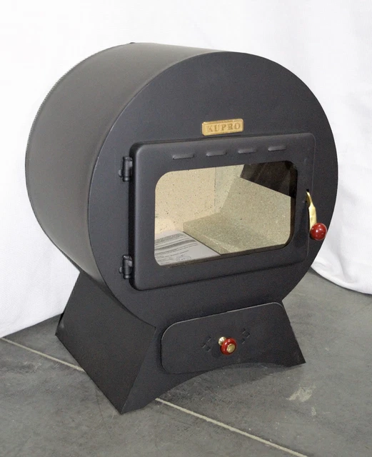 WOODBURNING STOVE FIREPLACE Log Burner KUPRO EXTRAVAGANCE 9 KW Rear Flue  Exit £229.89 - PicClick UK