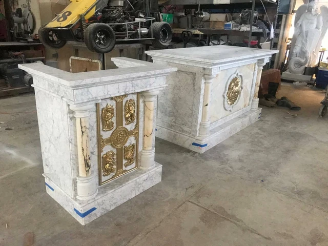 New Custom Marble Altar & Ambo 4 Catholic Church 4 tabernacle, chalice