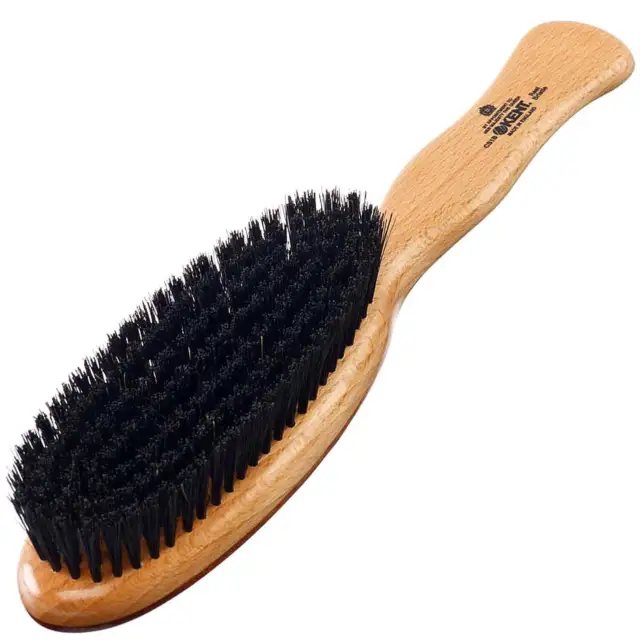 Boar Bristle Two-Toned Cherrywood Clothes Brush