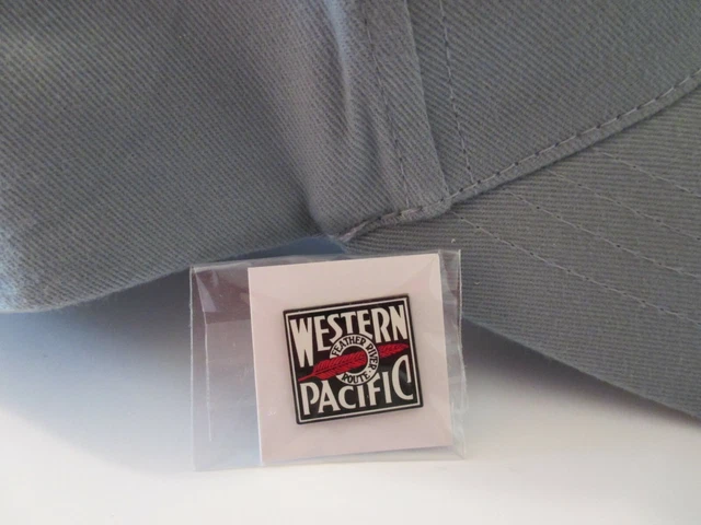 Western Pacific RAILROAD Pin (p) HAT Pin LAPEL Pin