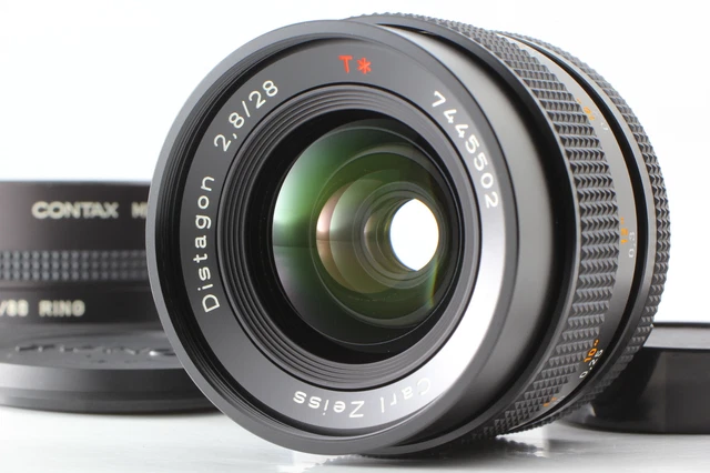⏯【 Mint 】 Contax Carl Zeiss Distagon T 28mm F/2.8 Mmj Mf Objektiv C/Y Berg Aus