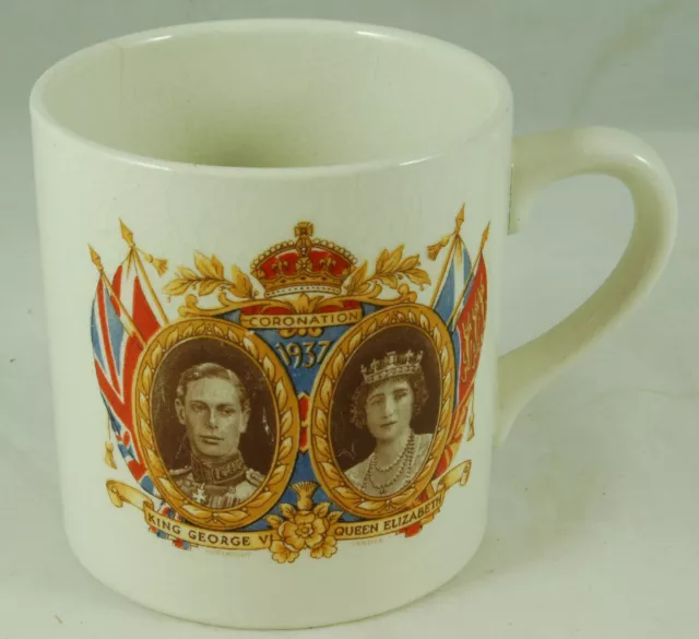 George VI & Queen Elizabeth Coronation Mug