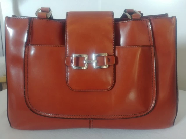 Sac à Main Femme Vintage En Cuir Crocodile - Écailles Magnifiques, Fabrication Française Main, Occasion Chic