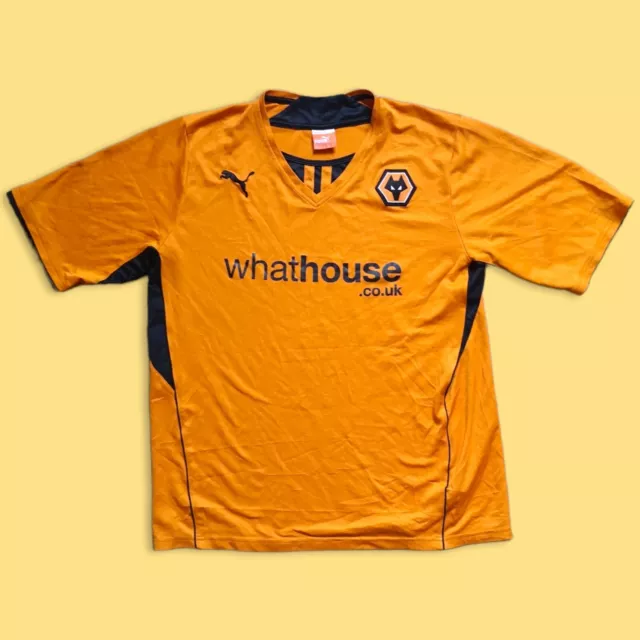 WOLVERHAMPTON WANDERERS PUMA 2013 2014 home XL vintage football shirt wolves EUR 39 00 PicClick IT