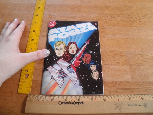 Atari Force 2600 Video Computer game comic 1982 #1 and #2 HTF promo mini