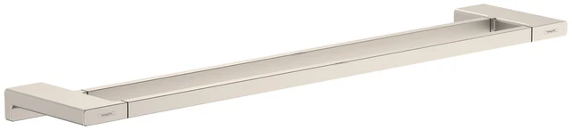 Hansgrohe 41743 AddStoris Double Bath Towel Rail - Nickel