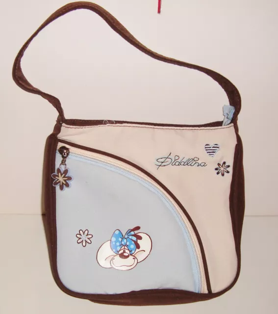 Sac à main Diddl Diddlina avec 2 zips (19x20cm) tbé