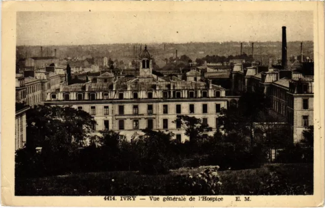 CPA AK Ivry Vue generale de l'Hospice FRANCE (1282592)
