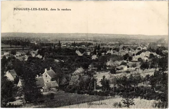 CPA POUGUES-les-EAU in the Widow Nievre (100201)