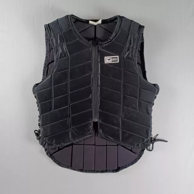 Intec Eventer Horse Riding Vest Black Size 36 Safety Equestrian Eventing