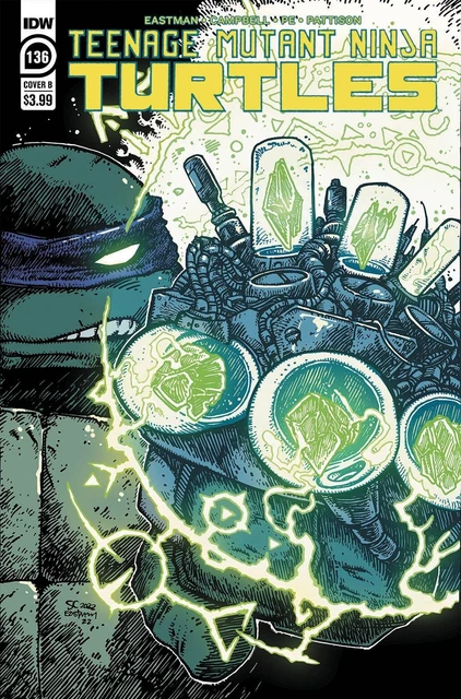 Teenage Mutant Ninja Turtles #136 Cover B Comic Book 2023 - IDW TMNT