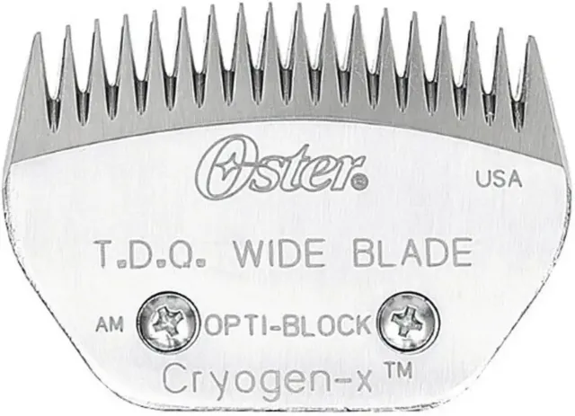 Oster TDQ Wide A5 Blade Opti-Blocking  Dog Pet Grooming