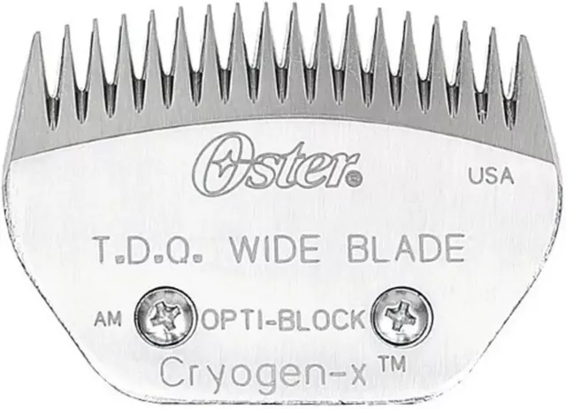 Oster TDQ Wide A5 Blade Opti-Blocking  Dog Pet Grooming