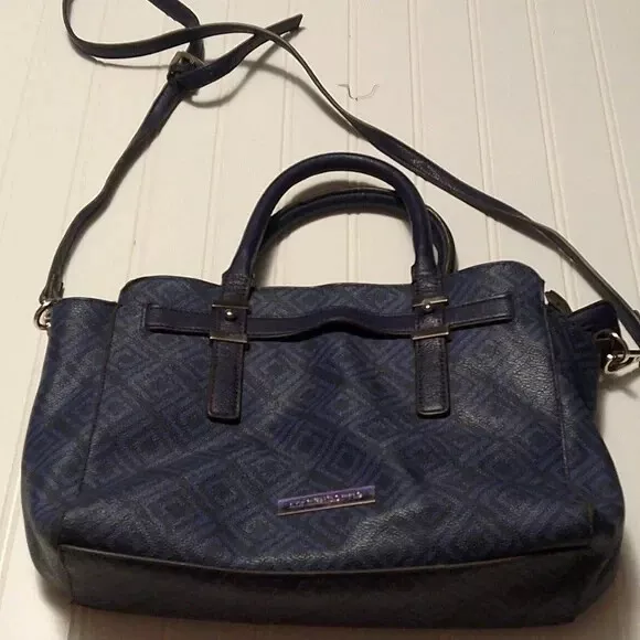 Liz Claiborne Navy Large Purse Shoulder and/or Crossbody Bag