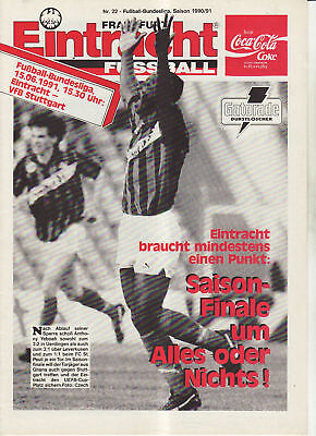 Bayer 04 Leverkusen 23.03.1990 Bayer Bl 89/90 Eintracht Frankfurt 