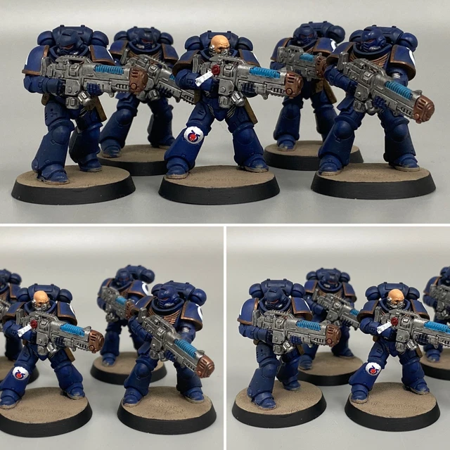 Space Marine Plasmaguns X 5 Warhammer 40,000 40K Métal Plasma Arme Spéciale