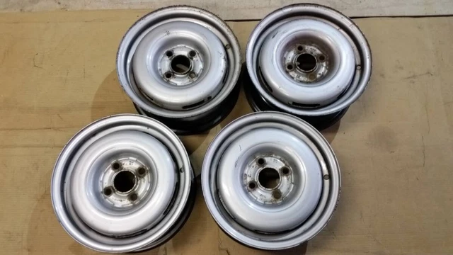 JDM GOLF 2 mk2 genuine wheels 13 inch 5.5J Rare set of 4 pcd100 golf 1 ...