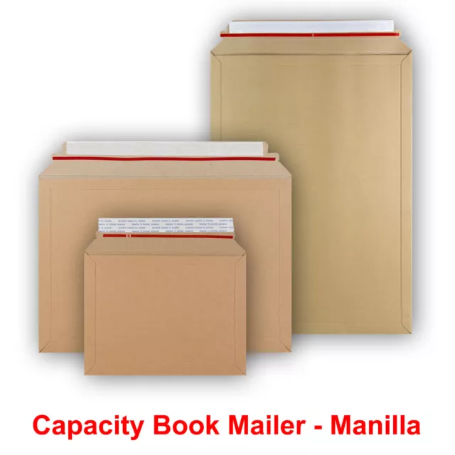 Cardboard Capacity Book Mailers Board All Sizes Envelopes Amazon Style