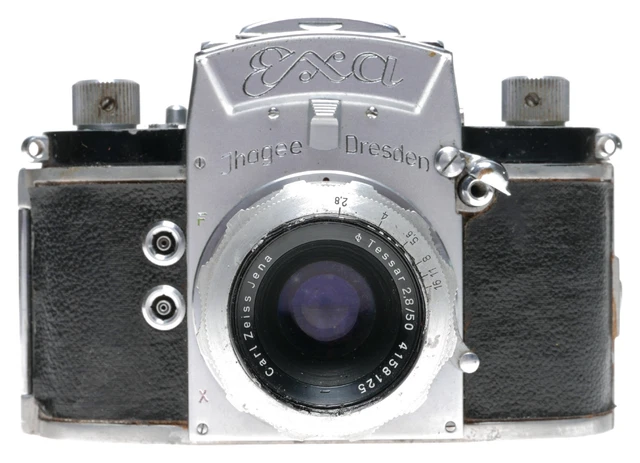 Ihagee EXA Version 4 No.437280 SLR Film Camera Tessar 2.8/50 Lens
