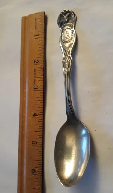 ANTIQUE SOUVENIR PENNSYLVANIA SPOON PAT applied for WM ROGERS SILVER PLATE