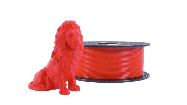 Prusament Lipstick Red, PLA Filament 1.75mm 1kg Spool (2.2 lbs), Diameter Tol...