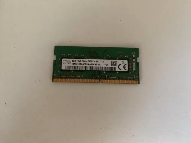 MEMORIA RAM 8 GB DDR4 HYNIX PC4 19200 2400 MHz 260 PIN NOTEBOOK OFFERTA